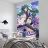 Qingyi Sex Zenless Zone Zero Tapestry Bedroom Living Bar Garden Outdoor Microfiber Festival Decoration Background Art Banner