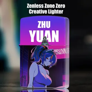 Zenless Zone Zero Zhu Yuan Lighter Jaws Windproof Lighter