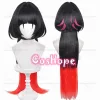 ZZZ Jane Doe Cosplay Wig 90cm Long Hair Black Gradient Orange Red Wig Cosplay Anime Wigs Heat Resistant Synthetic Wigs