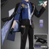 Zenless Zone Zero Cosplay Hugo Vlad Ravenlock Halloween Costume Carnival New Uniform Props Wig Set Men Women Handsome Uniform