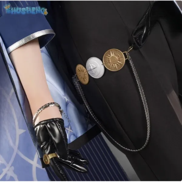 Zenless Zone Zero Cosplay Hugo Vlad Ravenlock Halloween Costume Carnival New Uniform Props Wig Set Men Women Handsome Uniform — image 5