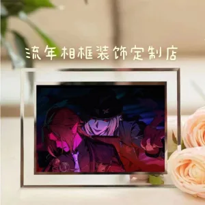 Zenless Zone Zero Hugo Vlad Crystal Photo Frame Dormitory Secondary Animation Decoration Ornaments