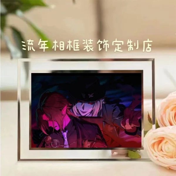 Zenless Zone Zero Hugo Vlad Crystal Photo Frame Dormitory Secondary Animation Decoration Ornaments