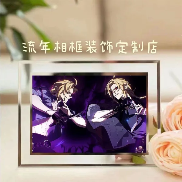 Zenless Zone Zero Hugo Vlad Crystal Photo Frame Dormitory Secondary Animation Decoration Ornaments