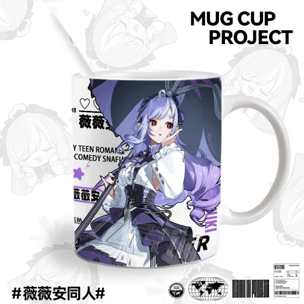 Zenless Zone Zero Vivian Mug Cute Student Office Coffee Cup