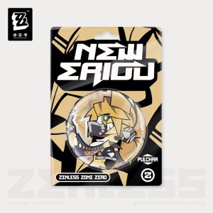 Zenless Zone Zero New Eridu Series Chibi Son of Calydon Tinplate Badge [Official Merchandise]
