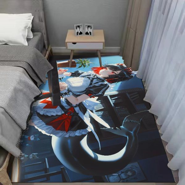 Zenless Zone Zero Ellen Joe Bedroom Bedside Carpet, Game Room E-Sports Large Size Hd Game Carpet