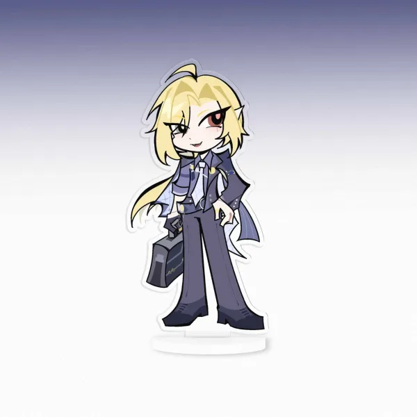 Zenless Zone Zero Hugo Ultra-Clear Acrylic Stand & Badge