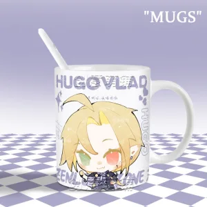 Zenless Zone Zero Hugo Vlad Mug Cute Student Office Coffee Cup