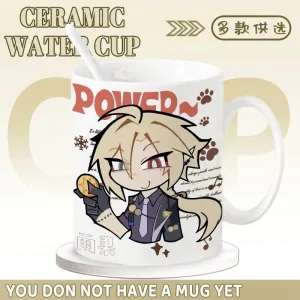 Zenless Zone Zero Hugo Vlad Mug Cute Student Office Coffee Cup