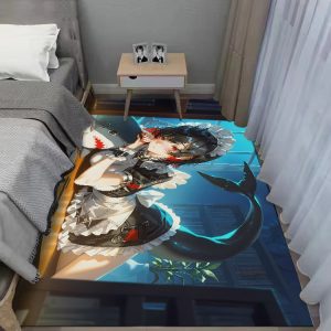 Zenless Zone Zero Ellen Joe Bedroom Bedside Carpet, Game Room E-Sports Large Size Hd Game Carpet