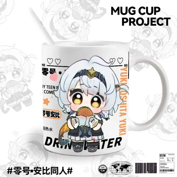 Zenless Zone Zero Soldier 0 - Anby Mug Cute Student Office Coffee Cup