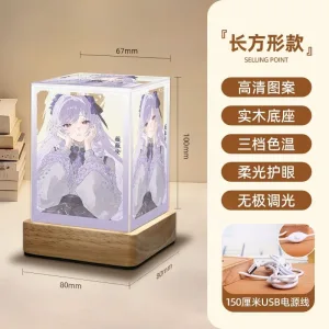 Zenless Zone Zero Vivian Game Acrylic Night Light