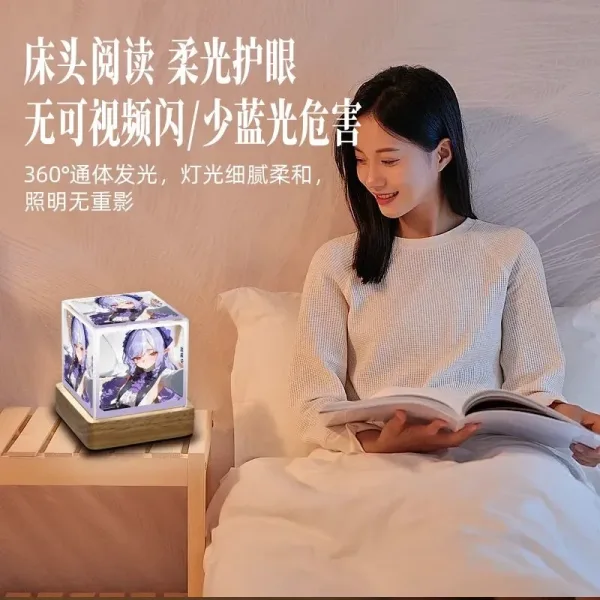 Zenless Zone Zero Vivian Game Acrylic Night Light