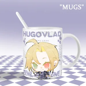 Zenless Zone Zero Hugo Vlad Mug Cute Student Office Coffee Cup