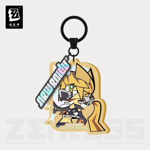 Zenless Zone Zero New Eridu Fashion Son of Calydon Keychain [Official Merchandise]