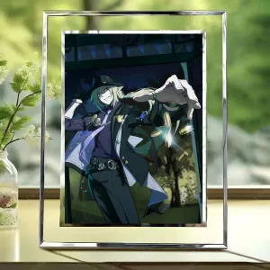 Zenless Zone Zero Hugo Vlad Crystal Photo Frame Dormitory Secondary Animation Decoration Ornaments
