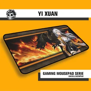 Zenless Zone Zero Yi Xuan Mousepad | Zenless Zone Zero Mousepad | perfect for ZZZ Gamer Yi Xuan Deskmat | Large Waifu Gaming Deskmat