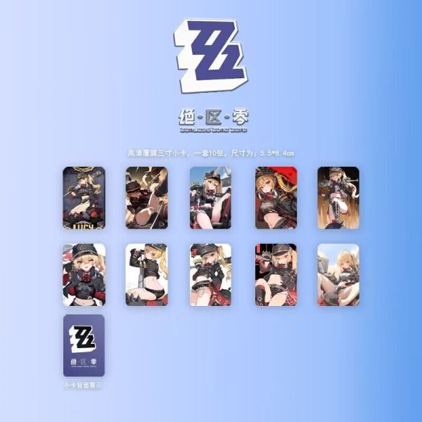 Zenless Zone Zero Luciana de Montefio Zzz Photobook Album Art Photo Book Set Poster Photocard Card Sticker Acrylic Stand Keychain Pin Badge