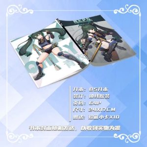 Zenless Zone Zero Qingyi Zzz Photobook Album Art Photo Book Set Poster Photocard Card Sticker Acrylic Stand Keychain Pin Badge