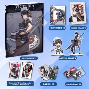 Zenless Zone Zero Ellen Joe Zzz Photobook Album Art Photo Book Set Poster Photocard Card Sticker Acrylic Stand Keychain Pin Badge