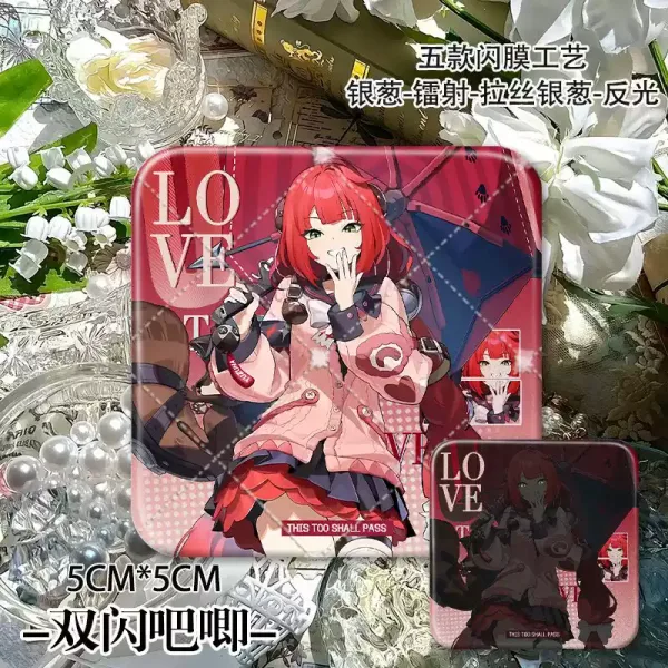 Zero Zone Zero Toys - Ukinami Yuzuha Square Double Flash Badge