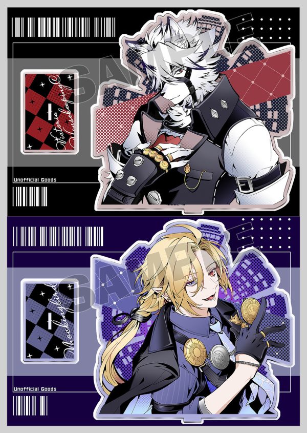 Zenless Zone Zero Von Lycaon & Hugo Vlad Framed Acrylic Stand