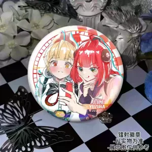 Zero Zone Zero Toys - Alice Thymefield & Ukinami Yuzuha Double Flash Badge