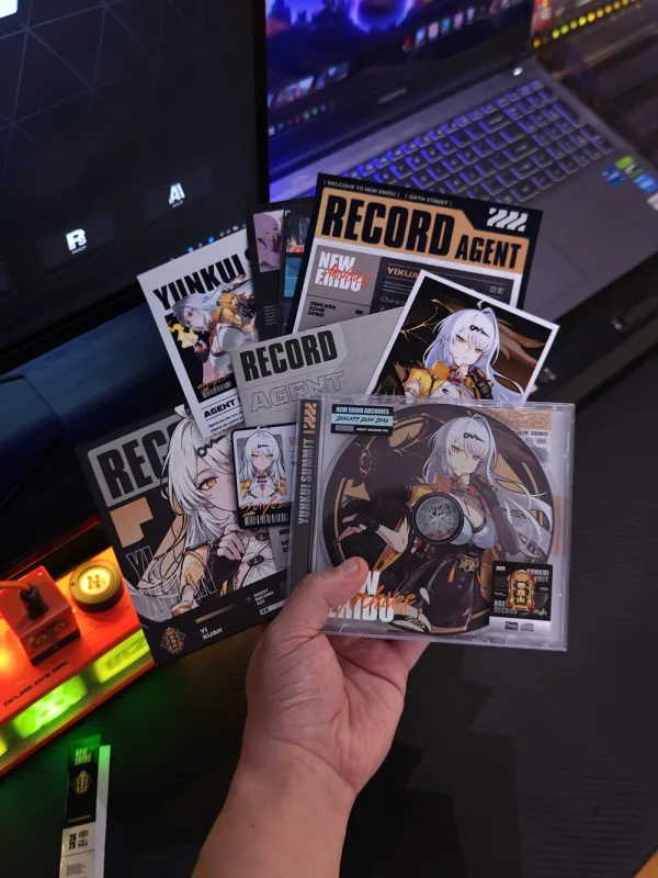 Zenless Zone Zero Toys - (ZZZ) Yi Xuan Character Archive CD/DVD – Collectible Gift for Fans, Perfect Birthday Present