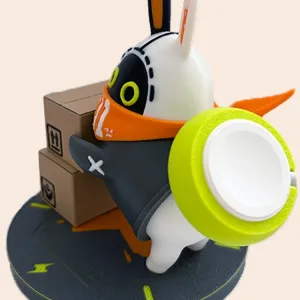 Zenless Zone Zero Toys Watch Charging Stand ZZZ Bangboo 3D Printing I Watch Charging Stand