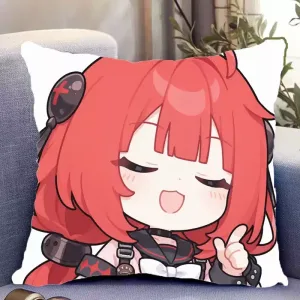 Zenless Zone Zero Alice Thymefield & Ukinami Yuzuha Double Sided Pillow – Cushion Includes Pillow Insert , ZZZ Character Throw Pillow