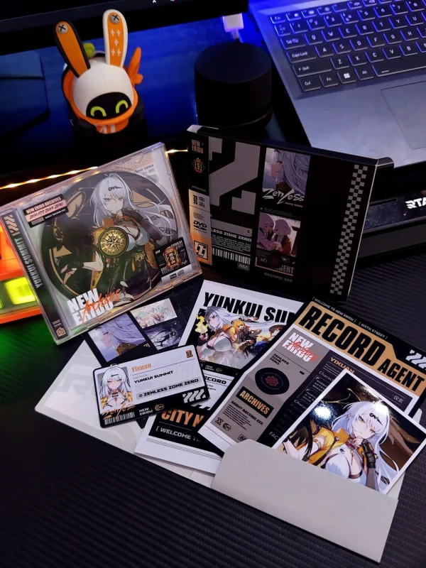 Zenless Zone Zero Toys - (ZZZ) Yi Xuan Character Archive CD/DVD – Collectible Gift for Fans, Perfect Birthday Present