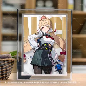 Zenless Zone Zero Alice Thymefield & Ukinami Yuzuha Zzz Agent Crystal Photo Frame Ornaments