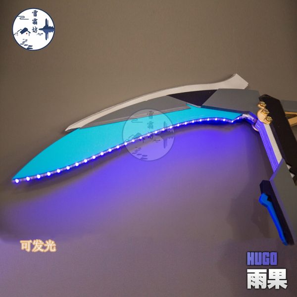 Zenless Zone Zero Hugo Vlad Scythe Cosplay Props Weapons
