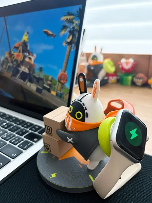 Zenless Zone Zero Toys Watch Charging Stand ZZZ Bangboo 3D Printing I Watch Charging Stand