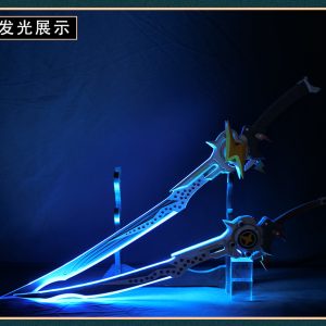 Zenless Zone Zero Soldier 0 - Anby Dual Knives Cosplay Luminous Version Weapon Prop