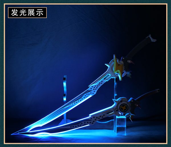 Zenless Zone Zero Soldier 0 - Anby Dual Knives Cosplay Luminous Version Weapon Prop
