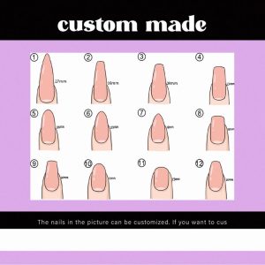 Zenless Zone Zero PULCHRA Inspired Press On Nails Futuristic Teal Silver,Geometric Accents,Reusable Fake Nails for Anime Cosplay