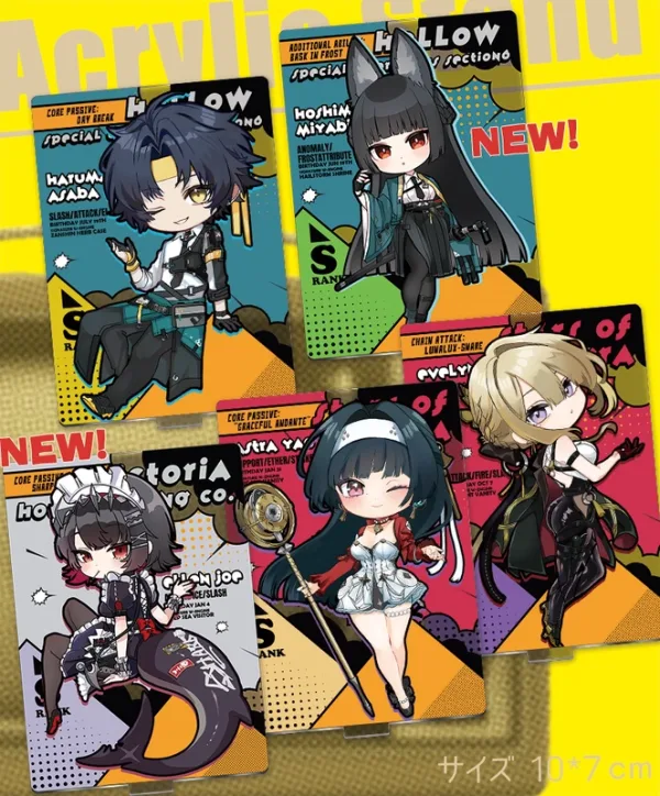 Zenless Zone Zero Magazine Style Acrylic Stand