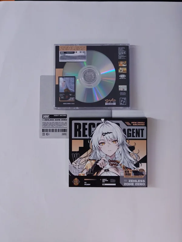 Zenless Zone Zero Toys - (ZZZ) Yi Xuan Character Archive CD/DVD – Collectible Gift for Fans, Perfect Birthday Present