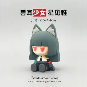 Zenless Zone Zero Toys - Cute Little Figure Car Decoration Desktop Figurine