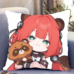 Zenless Zone Zero Alice Thymefield & Ukinami Yuzuha Double Sided Pillow – Cushion Includes Pillow Insert , ZZZ Character Throw Pillow