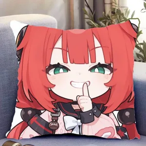 Zenless Zone Zero Alice Thymefield & Ukinami Yuzuha Double Sided Pillow – Cushion Includes Pillow Insert , ZZZ Character Throw Pillow