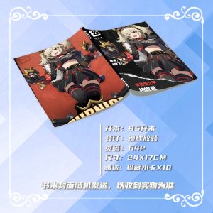 Zenless Zone Zero Burnice White Zzz Photobook Album Art Photo Book Set Poster Photocard Card Sticker Acrylic Stand Keychain Pin Badge