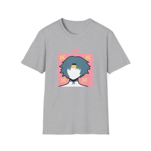 Harumasa Fan Zenless Zone Zero Softstyle T-Shirt Subtle Casual Cosplay Meme Fangirl Fanboy Streetwear Graphic Tee Subtle Minimalistic Unisex