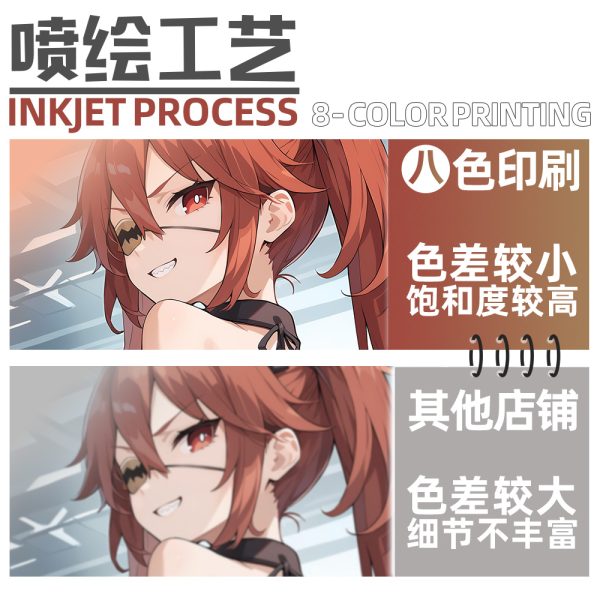 Zenless Zone Zero Koleda Anime Girl Dakimakura Hugging Body Pillow