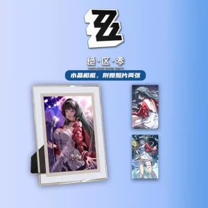 Zenless Zone Zero Astra Yao Zzz Photobook Album Art Photo Book Set Poster Photocard Card Sticker Acrylic Stand Keychain Pin Badge