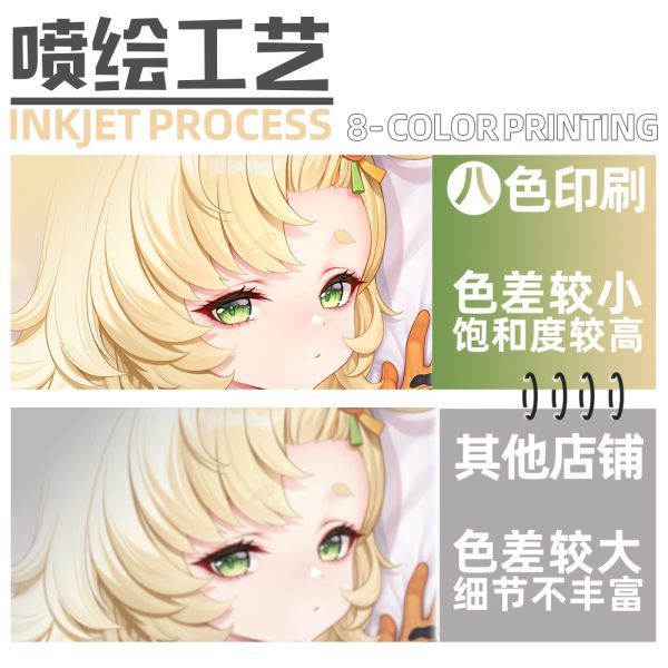 Zenless Zone Zero Piper Wheel Anime Girl Dakimakura Hugging Body Pillow