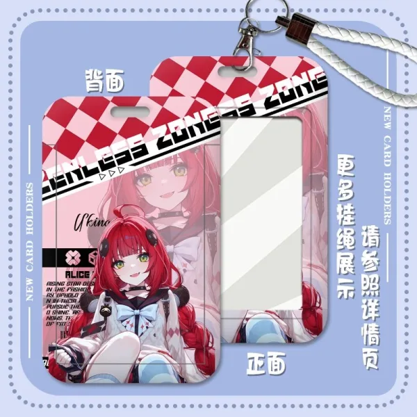 Zenless Zone Zero Alice Thymefield, Ukinami Yuzuha ZZZ Card Holder