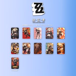 Zenless Zone Zero Burnice White Zzz Photobook Album Art Photo Book Set Poster Photocard Card Sticker Acrylic Stand Keychain Pin Badge